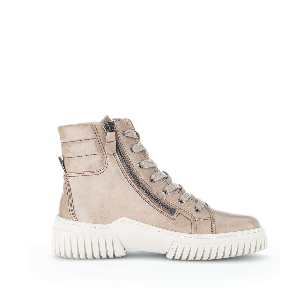 Gabor fashion Schnürstiefelette beige