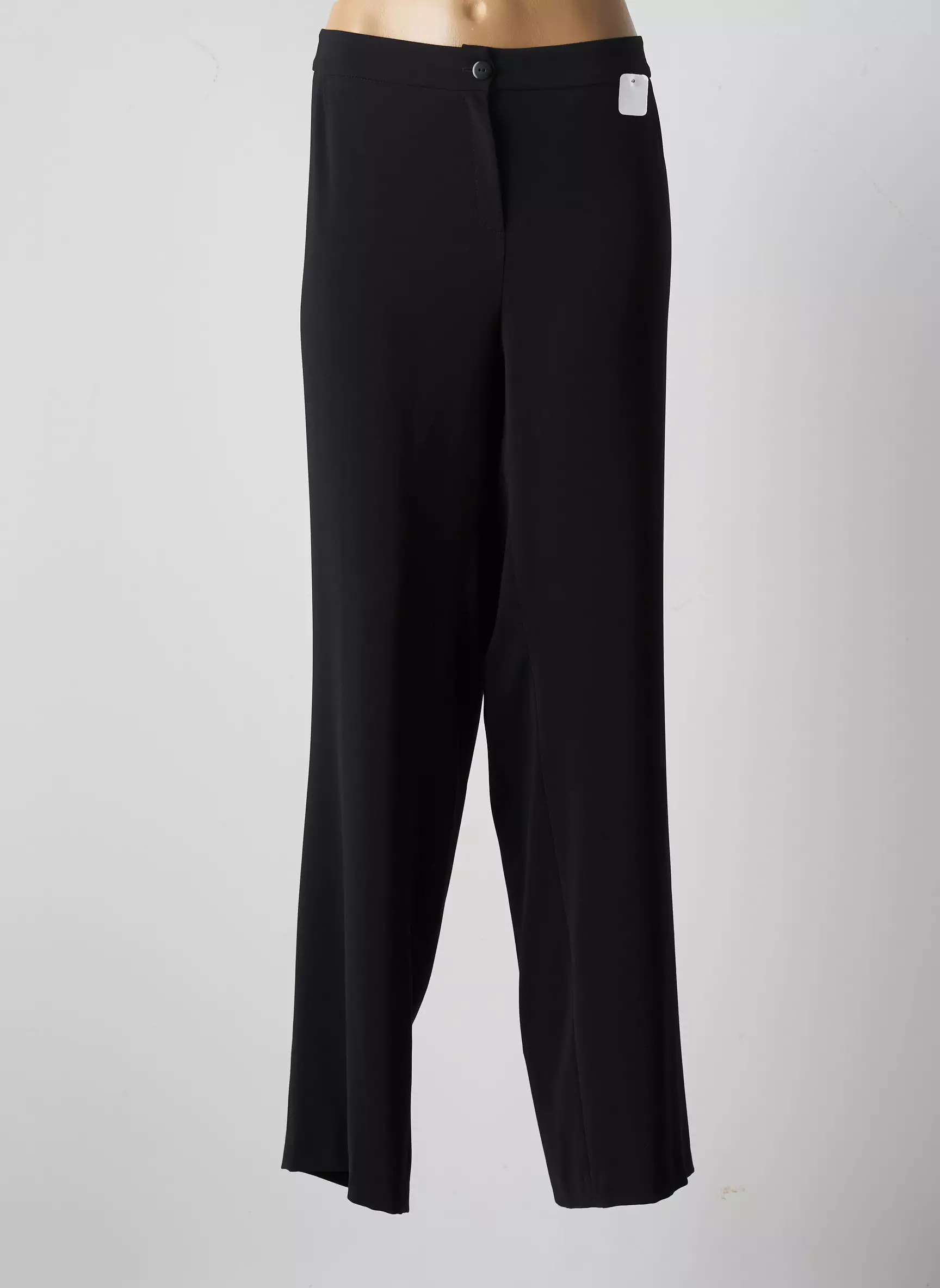 Jean Delfin Pantalons Droits Femme couleur noir