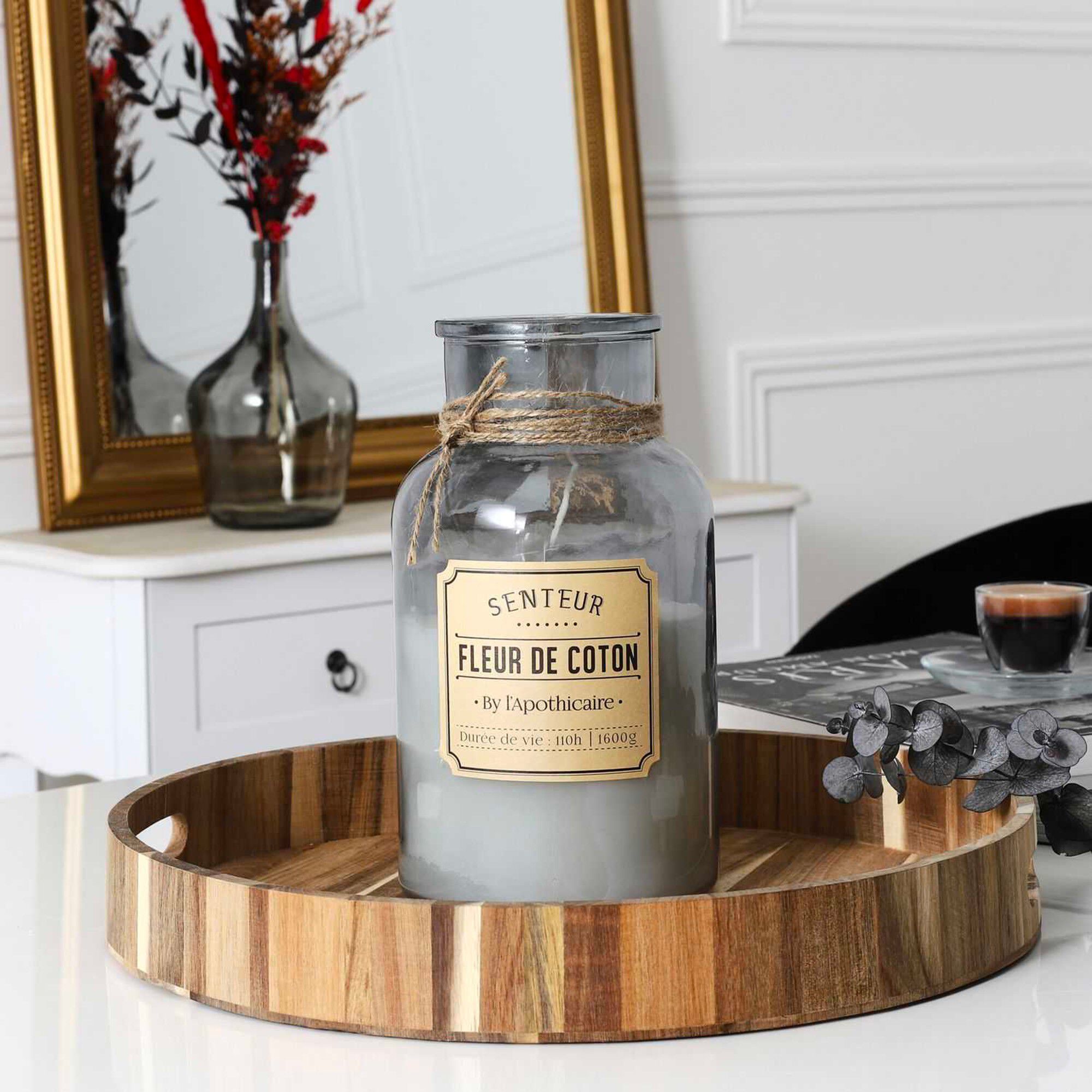 Bougie artisanale parfumée en céramique