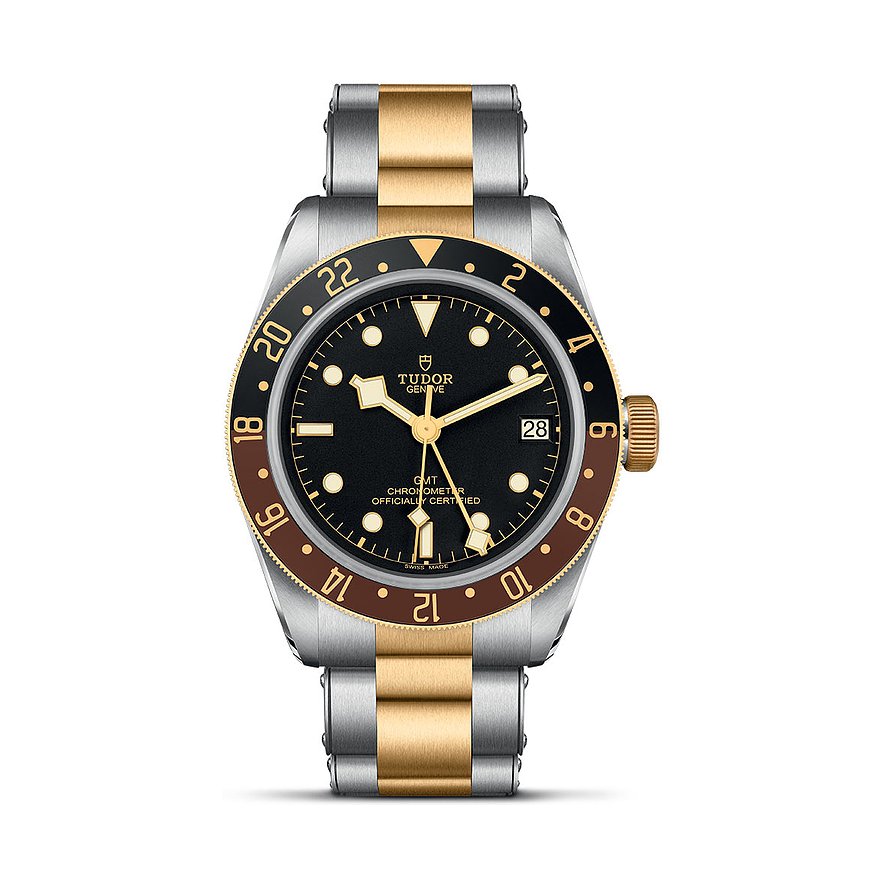Tudor Herrenuhr Black Bay GMT S&G