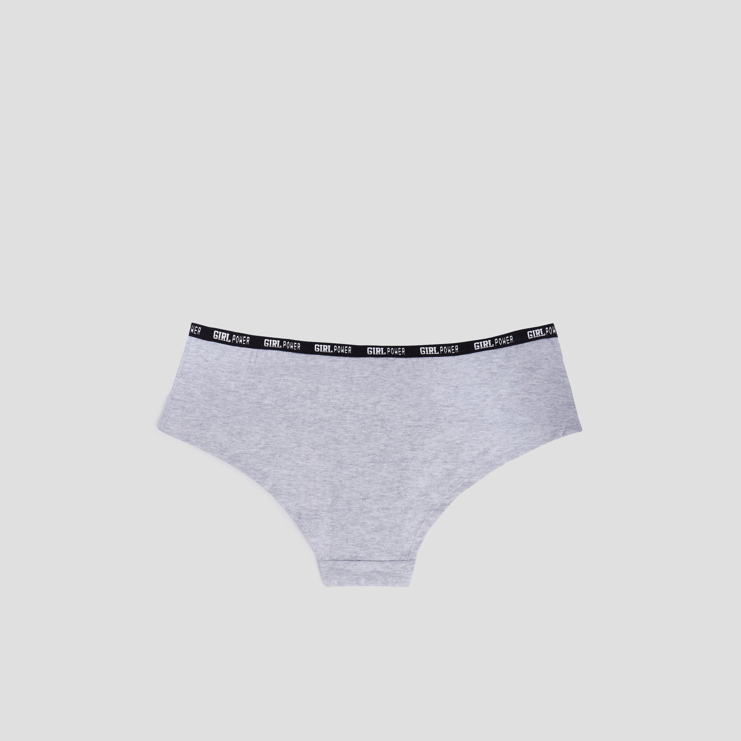 Lot 3 shortys en coton noir femme | La Halle