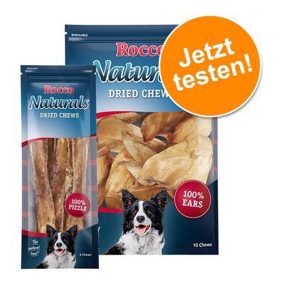 Gemischtes Probierpaket Rocco Rinderohren & Ochsenziemer