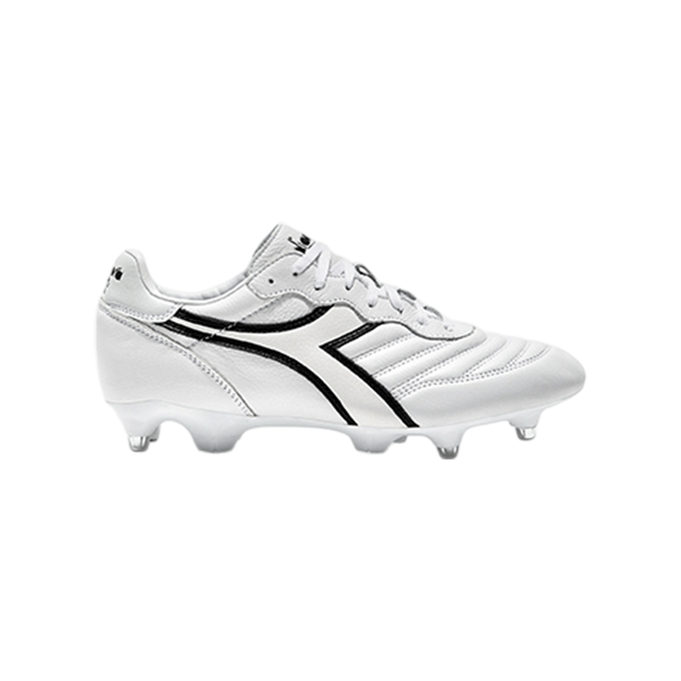 Diadora Brasil LT+ MPH FG Weiss Schwarz FC0351