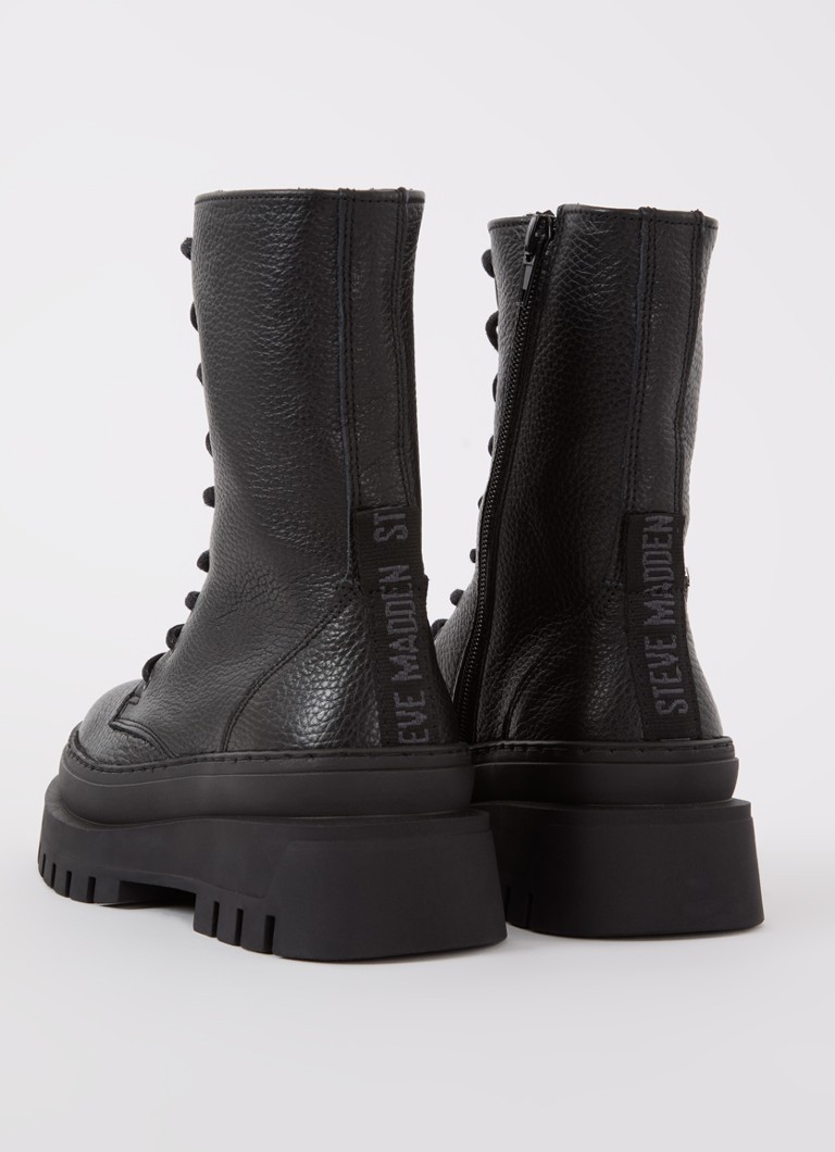 Pantofi Steve Madden Jcoast din piele cu șireturi