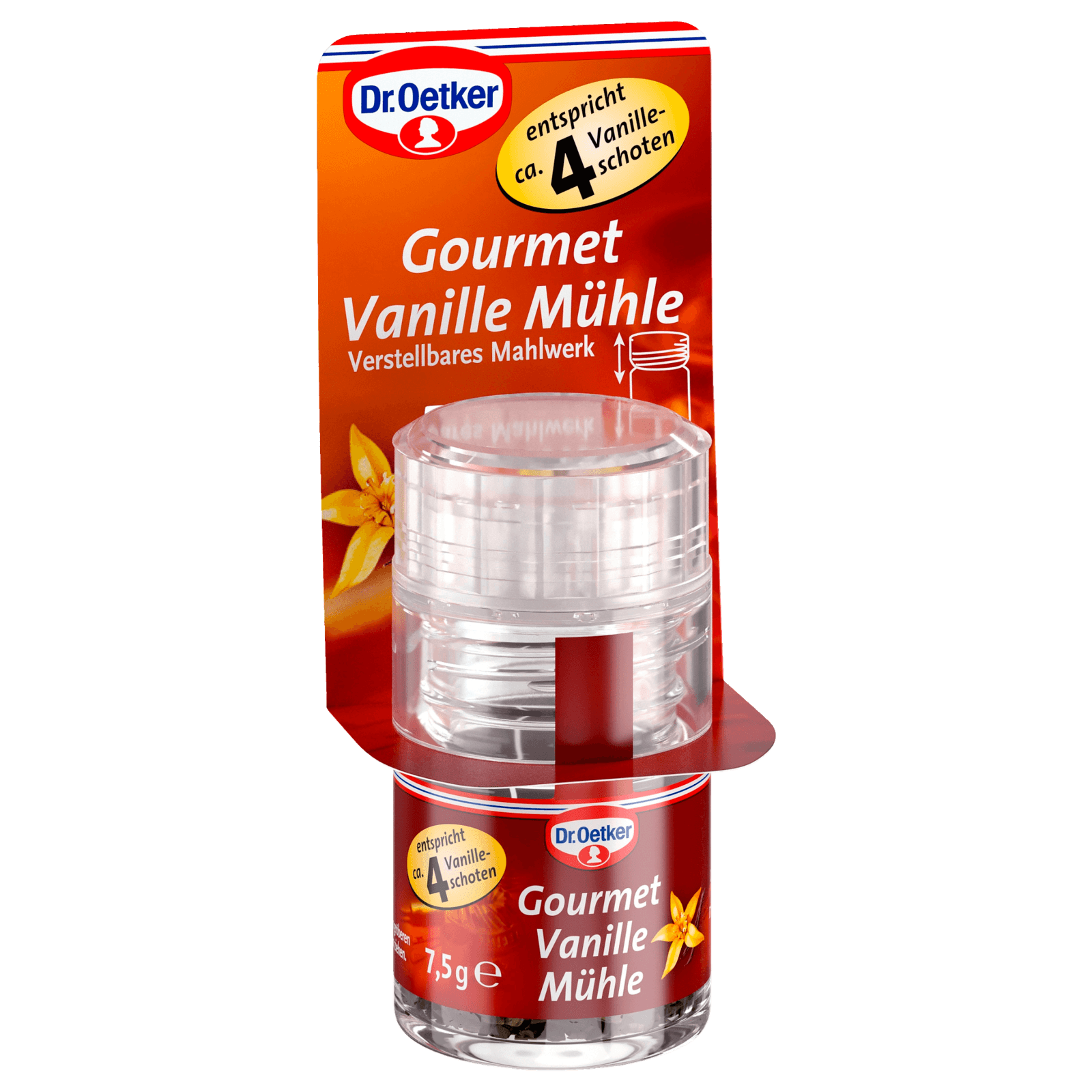 Dr. Oetker Gourmet Vanille Mühle 7,5g