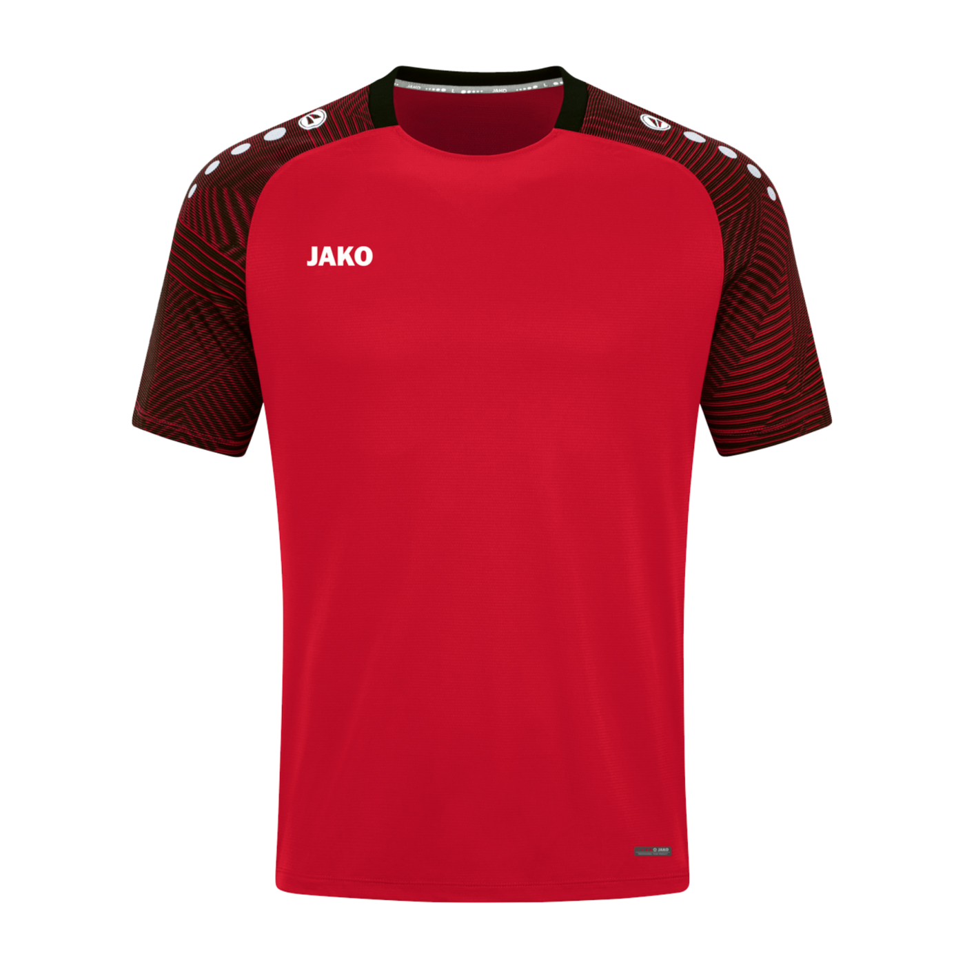 JAKO Performance T-Shirt Rot Schwarz F101