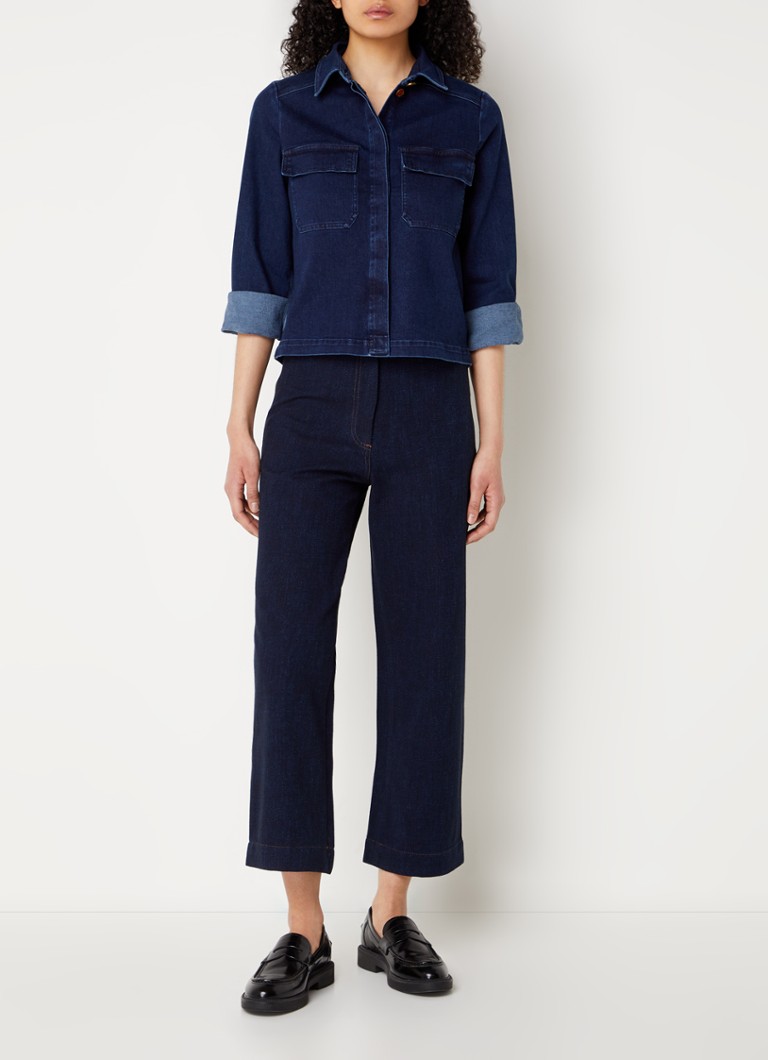 Camicia in chambray con tasche sul petto di Sessùn Guggen