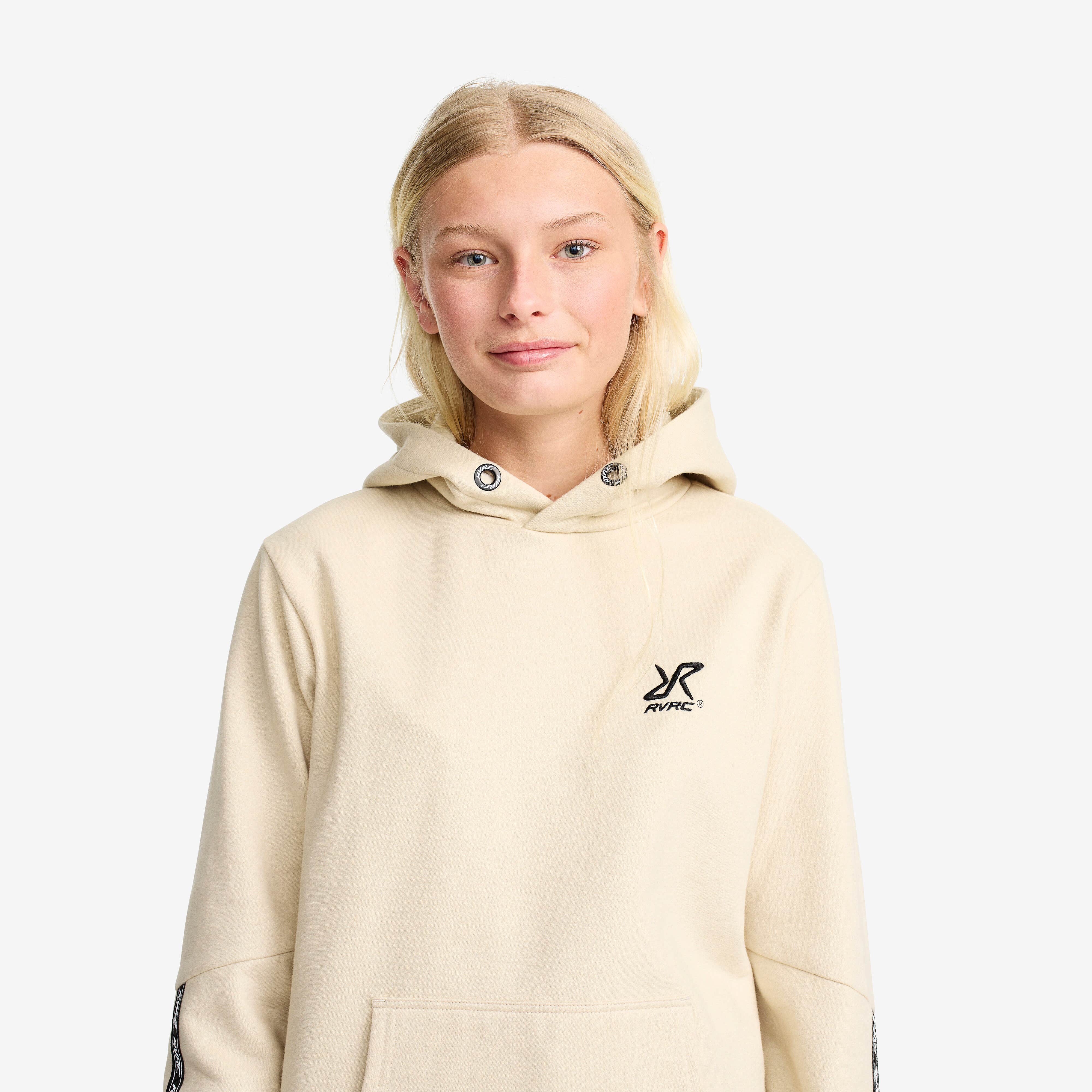 Lounge Logo Hoodie Teens Oatmeal