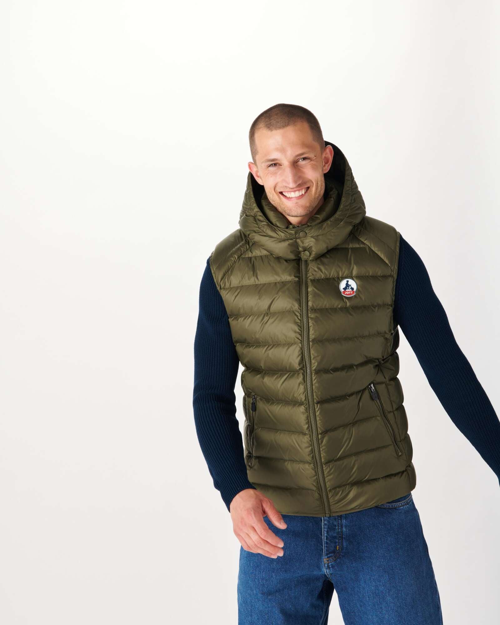 Doudoune sans manches Grand Froid Army Silver