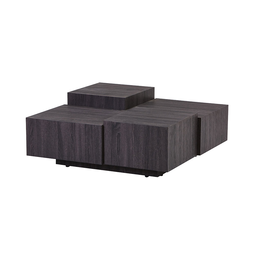 Home Deluxe Couchtisch NAYELI - Dunkle Holzoptik