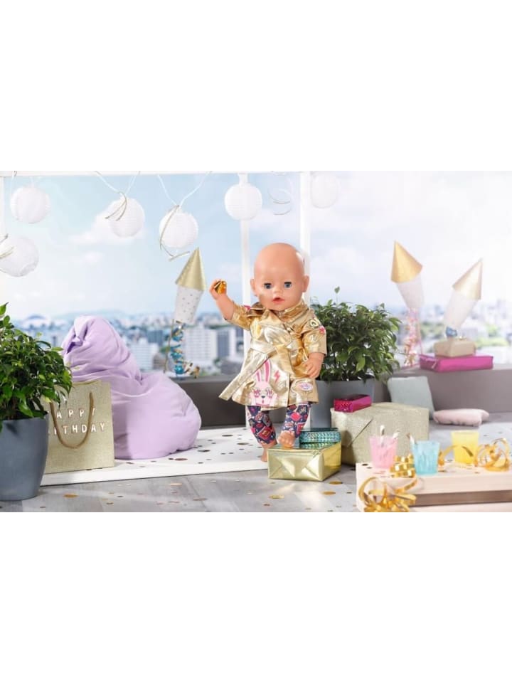 Baby Born BABY born Happy Birthday Mantel in Mehrfarbig ab 3 Jahre günstig kaufen onesize