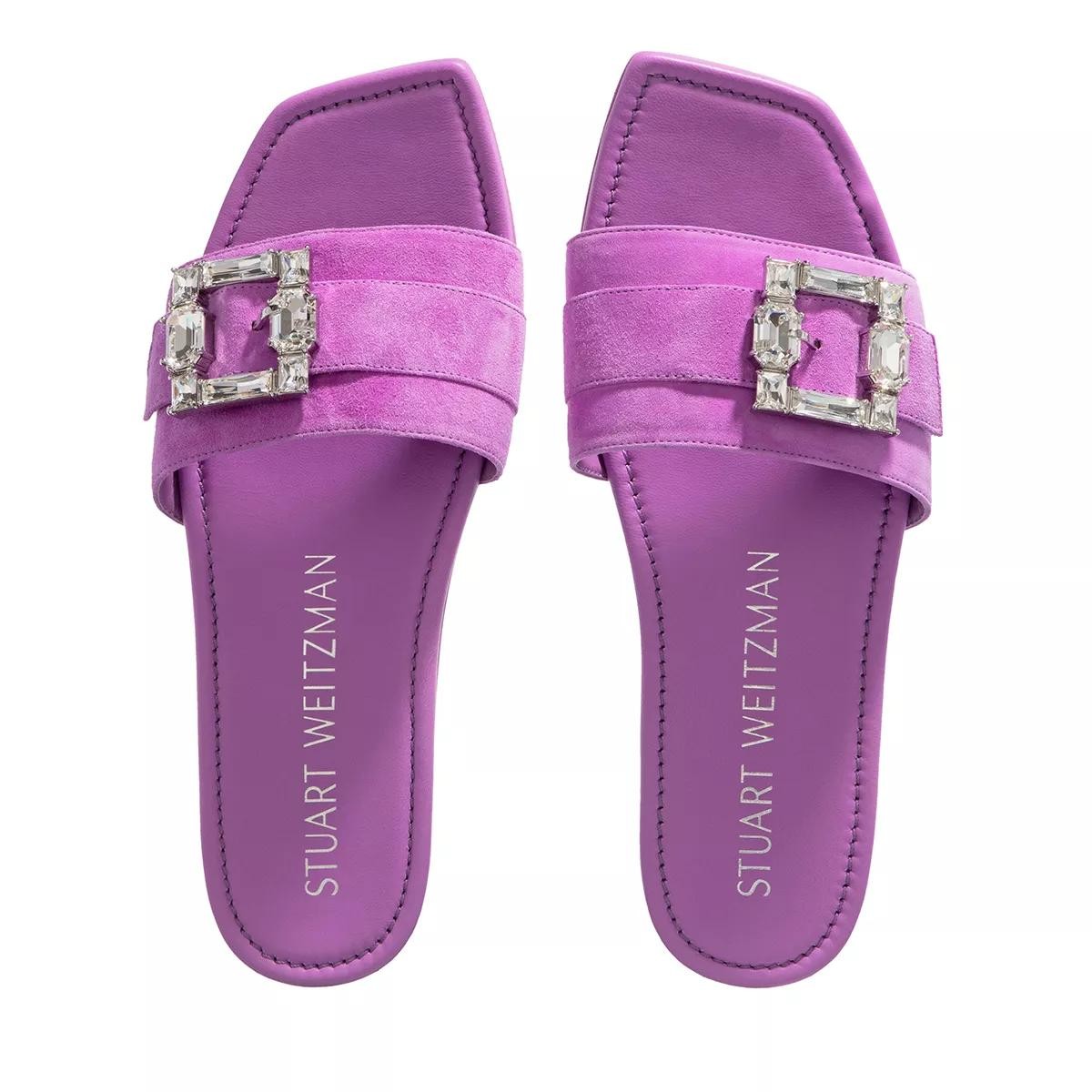 STUART WEITZMAN Pantoletten lila/pink Slide