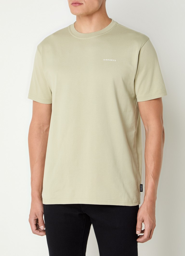Tricou din bumbac organic cu logo-ul Forțelor Aeriene.