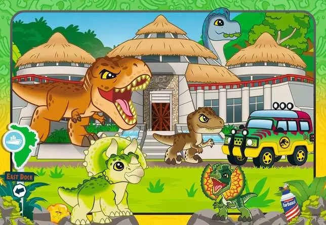 Kinderpuzzle ab 4 Jahren - Leben in der Wildnis - 24 Teile