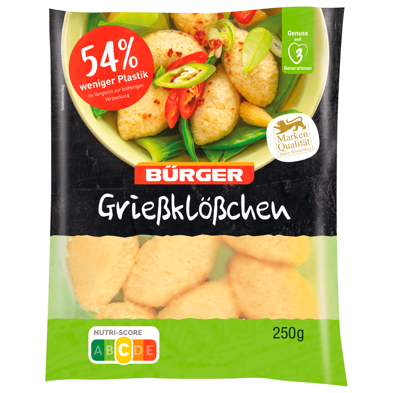 Bürger Grießklößchen 250g
