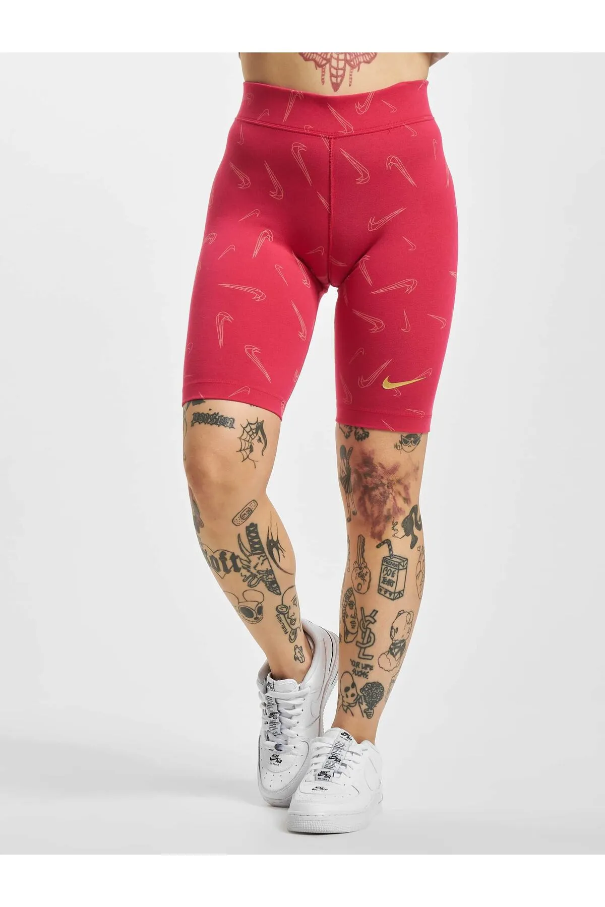 Nike  Damen Nike Sportswear AOP Print Leggings Shorts