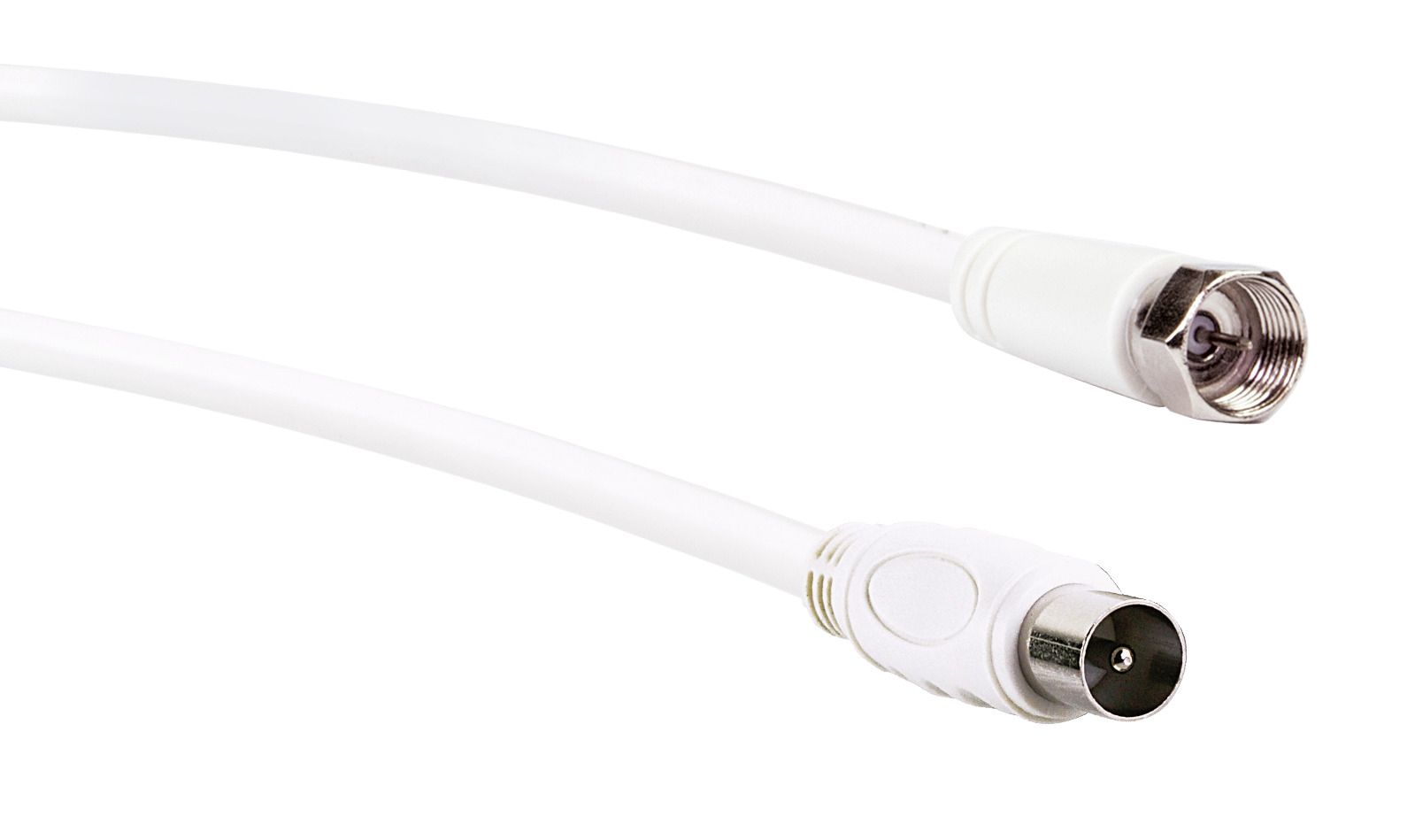 Schwaiger KVCK161 1,5 meter weißes Satellitenkabel