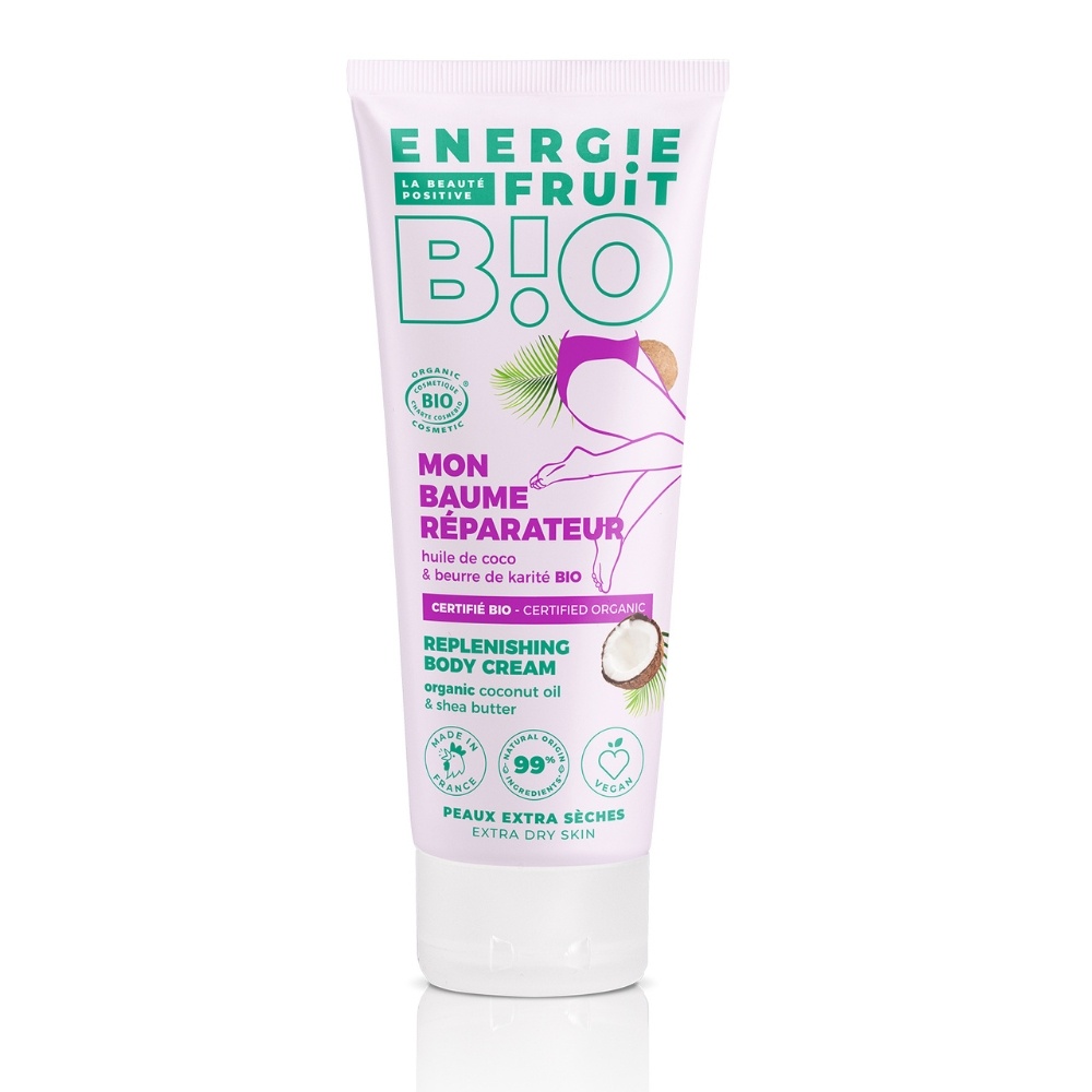 energie fruit MON BON BAUME BIO REPARATEUR| COCO & BEURRE DE KARITE BIO Baume corps certifié BIO