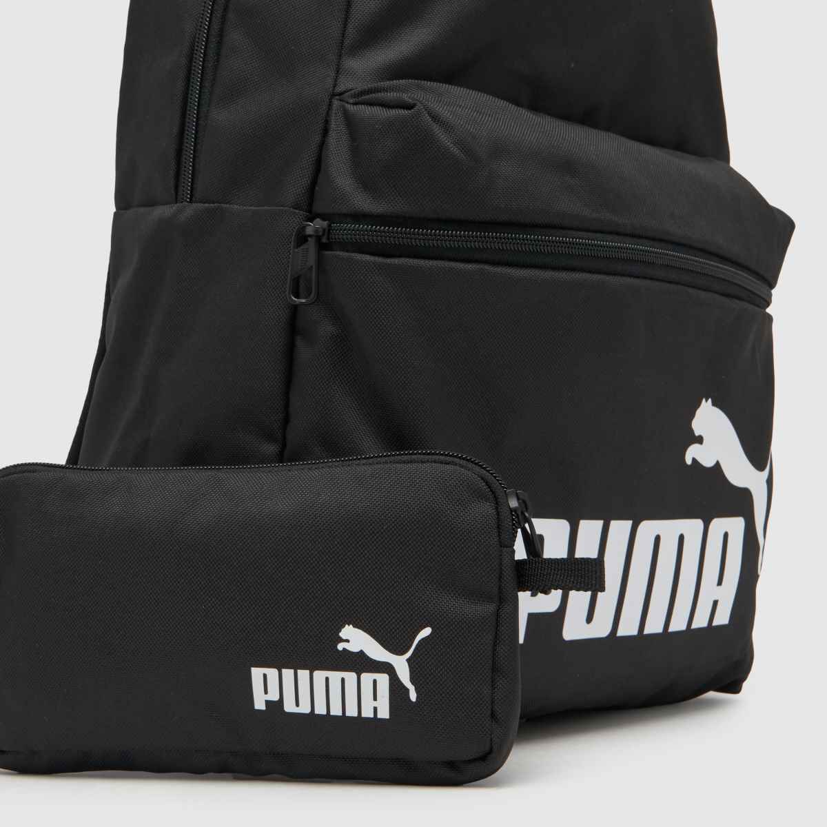 PUMA svart & vitt Phase ryggsäckset