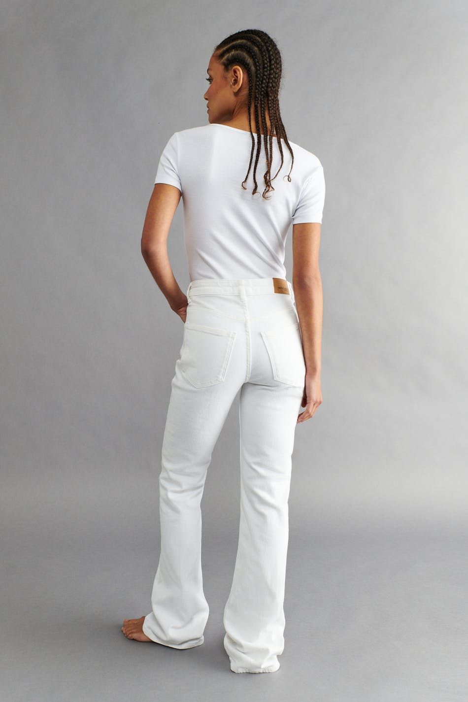 Full length flare jeans