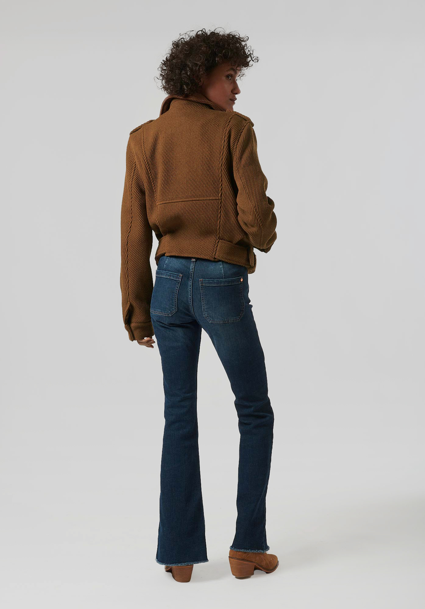 PILOU  Veste marron femme