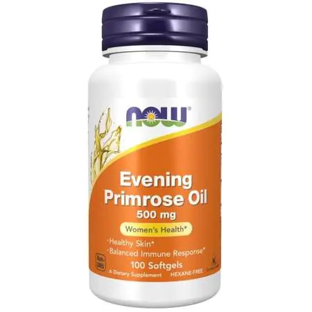 Now Foods ulje noćurka 500 mg, ulje noćurka, kapsule