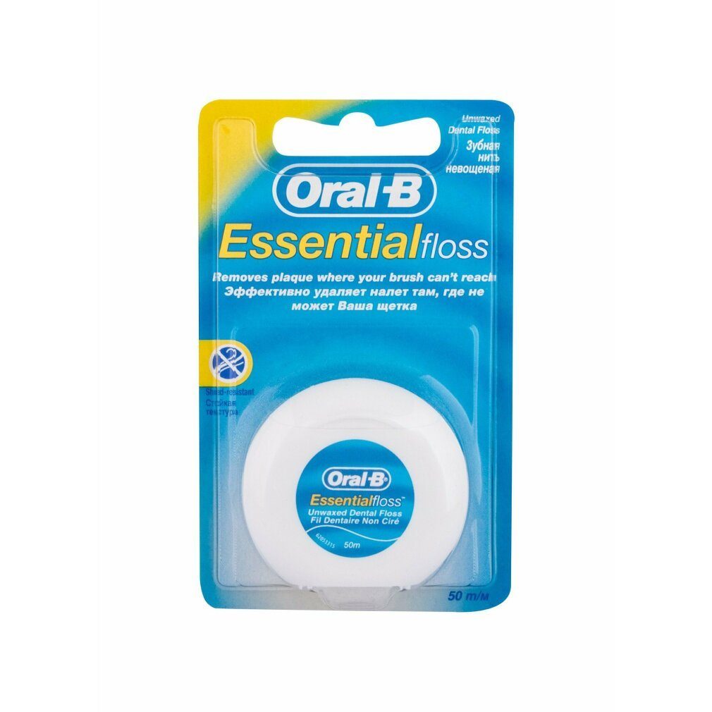 Oral-B Zahnseide ESSENTIAL FLOSS ORIGINAL hilo dental 50 m, (Packung)