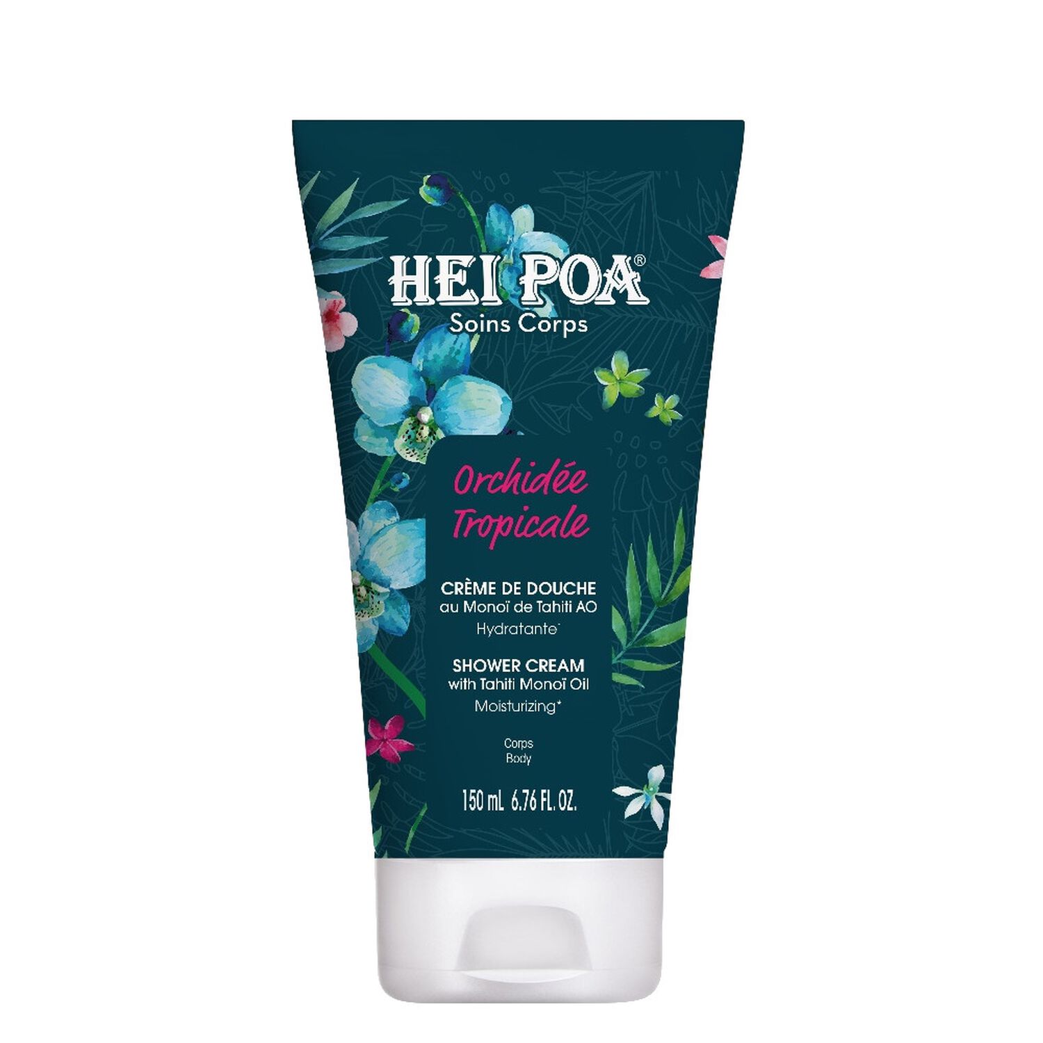 Hei Poa Crème de Douche Orchidée Tropicale 150 ml