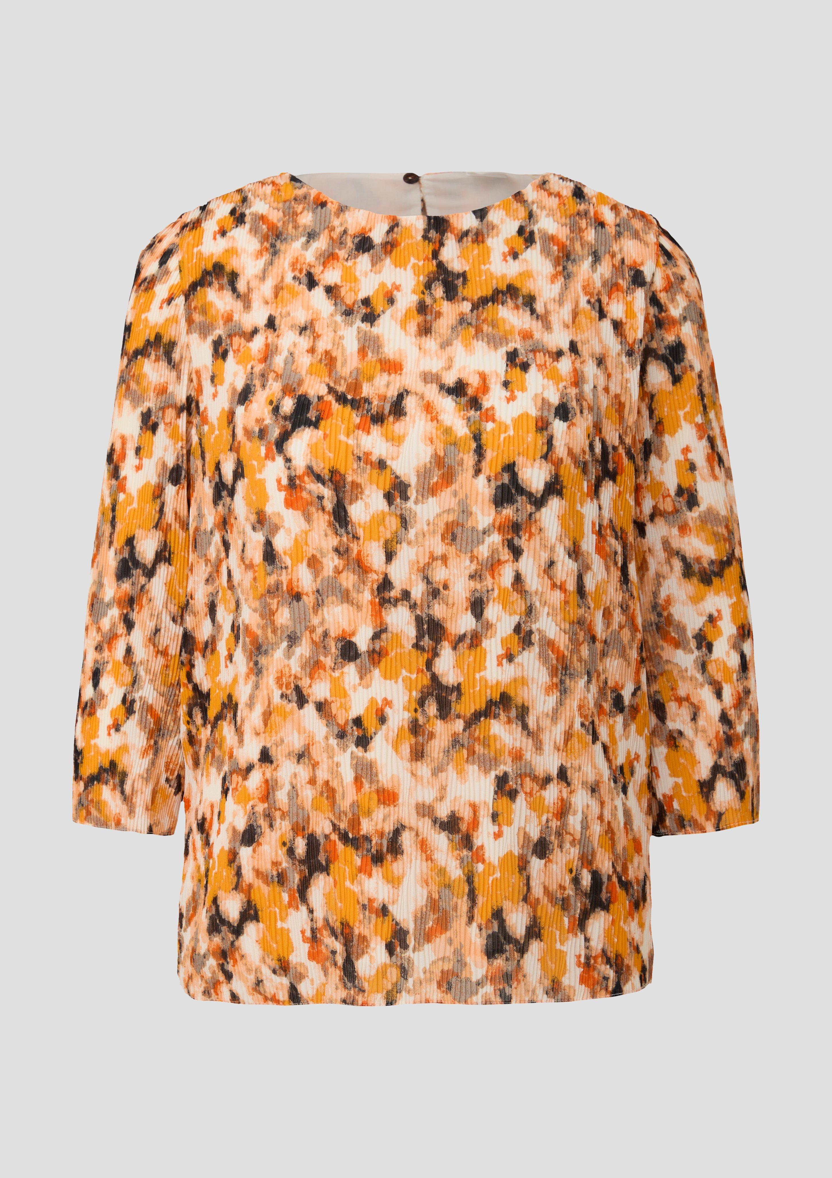 Chiffon-Bluse mit Webstruktur  2139195-07A5