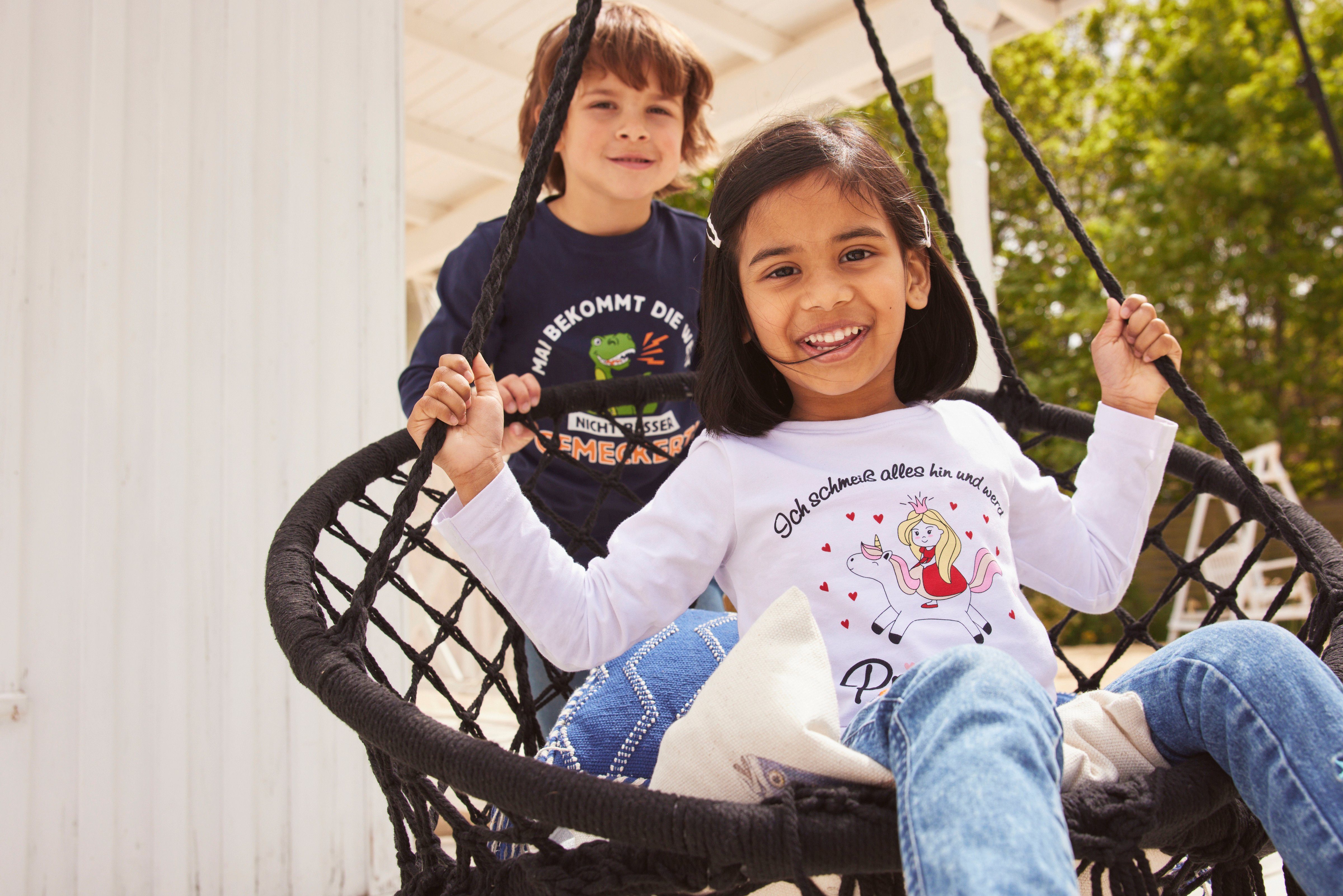 KIDSWORLD Stretch-Jeans mit toller Stickerei