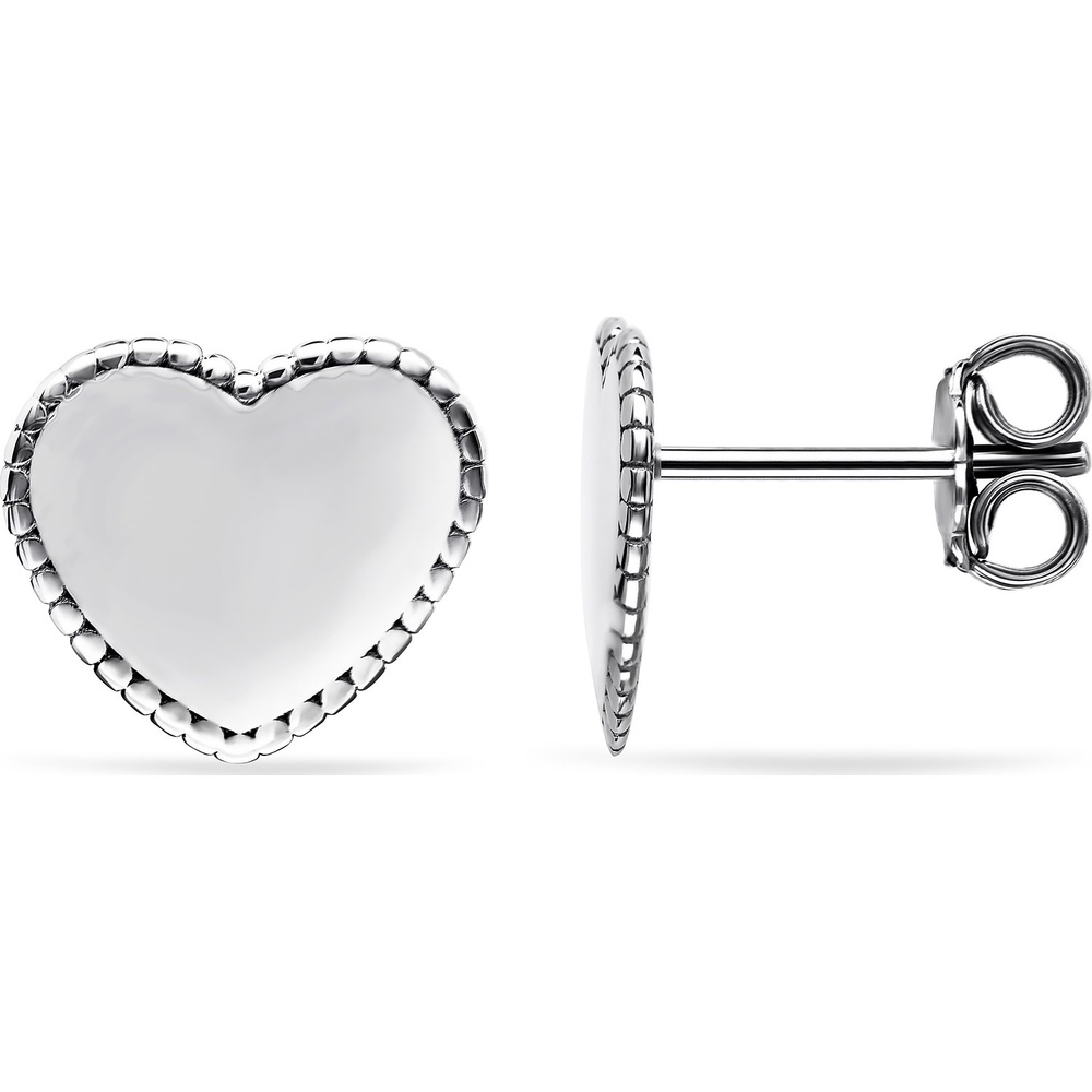 FAVS Boucles d'oreilles à fermoir à poussette 925 Argent Boucles d'oreilles