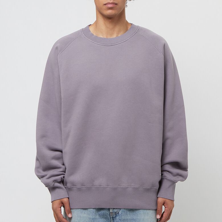 Norse Projects Marten Relaxed Organic Raglan Sweatshirt dusk purple