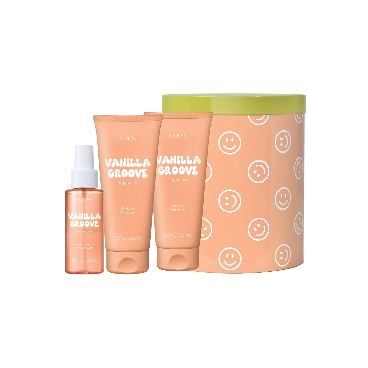 Trattamenti Corpo HAPPYBOX KIT 4 - VANILLA GROOVE - Cofanetto Corpo