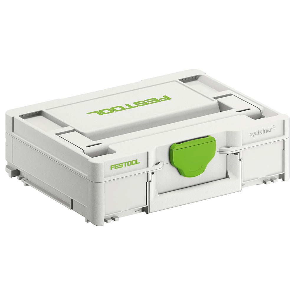 Caixa de armazenamento média FESTOOL Systainer3 SYS 1, 112 mm x 396 mm, código 204840