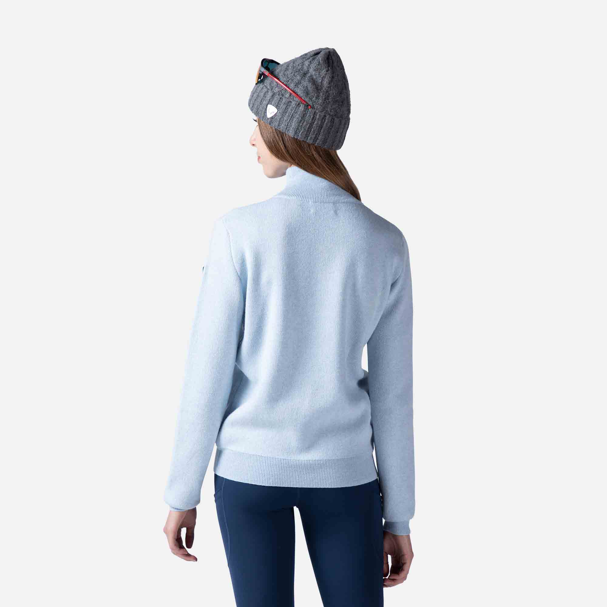 Pull en maille à col haut Victoire femme