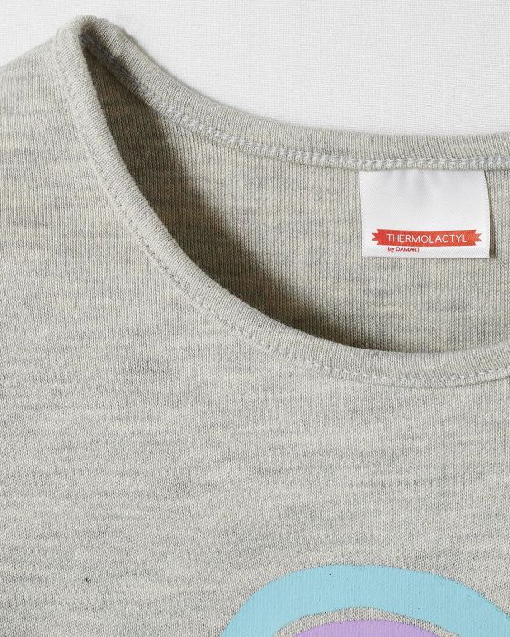 T-shirts mixte enfant sérigraphiés Thermolactyl