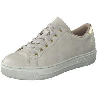 Rieker Schnürsneaker in beige