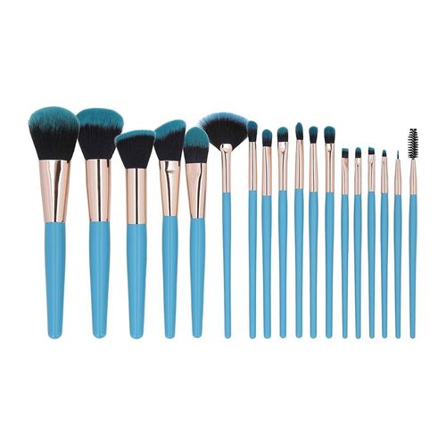 MIMO Blaues Bürstenset, 18-teilig