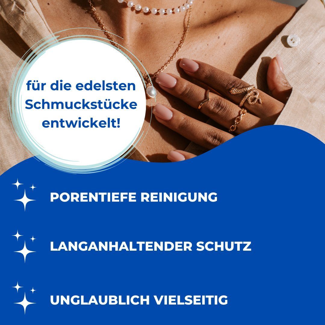 PandaCleaner Ultraschallreiniger - Schmuck-Reinigungsmittel - Für Ultraschallbad Reinigungskonzentrat (1-St. 1l)
