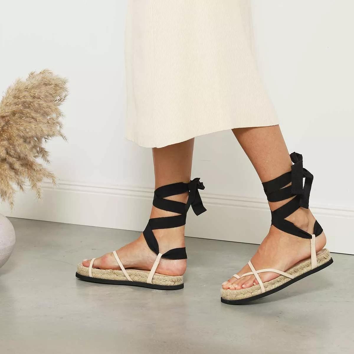 3.1 PHILLIP LIM Zehentrenner schwarz Sandale