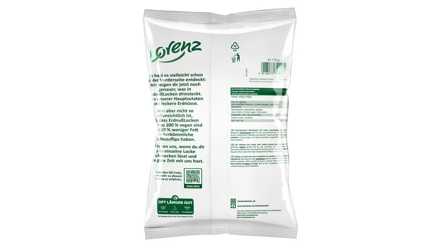 Lorenz ErdnußLocken Classic Leicht 150 g