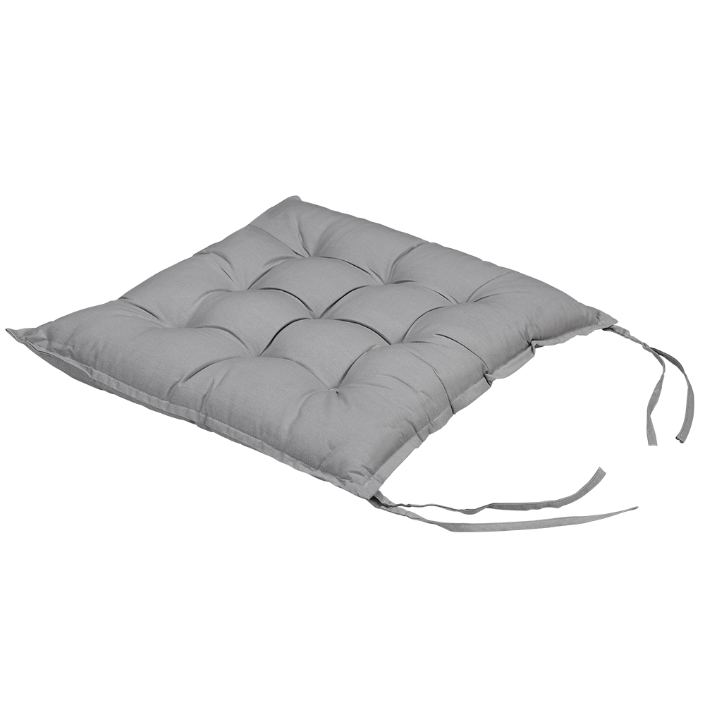 Detex Sitzkissen 4er-Set Cozy Grau