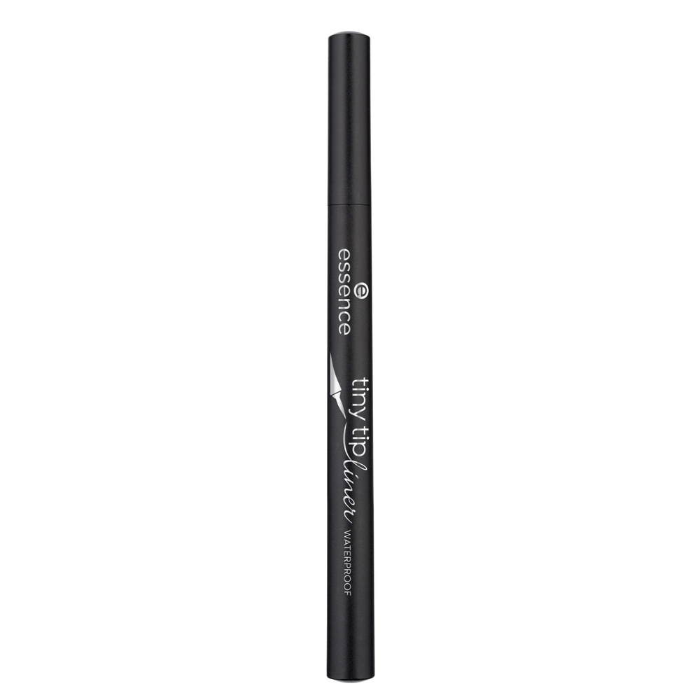 essence tiny tip liner waterproof eyeliner pointe fine 01 Deep Black Eyeliner