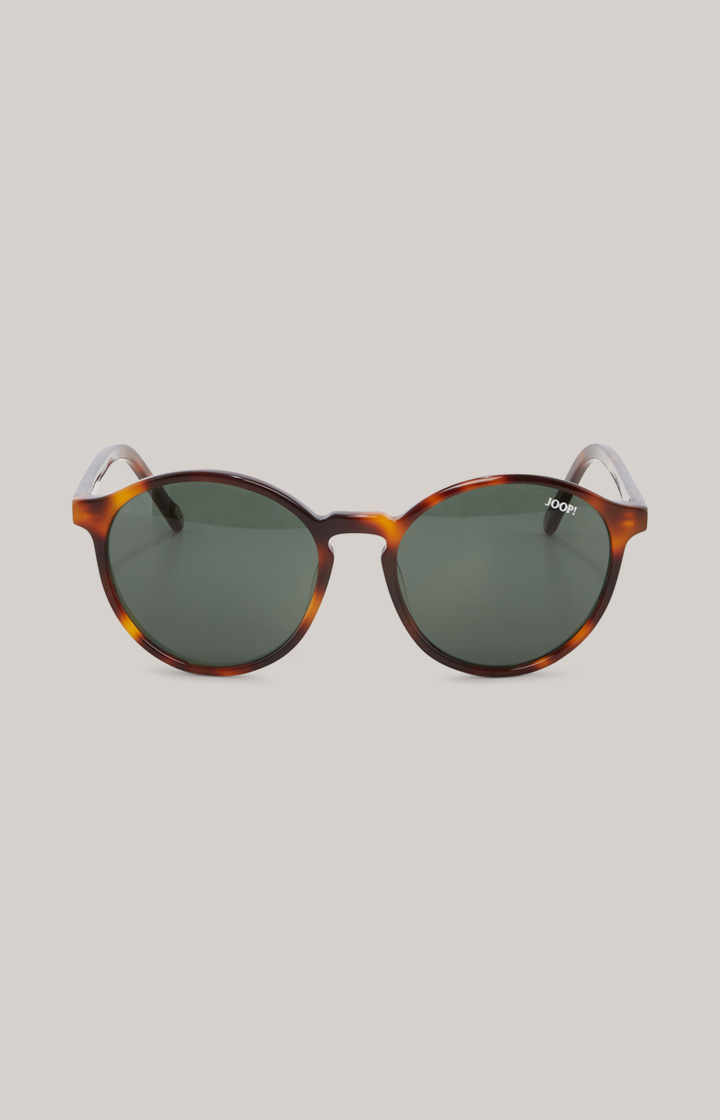 Sonnenbrille in Braun/Grün