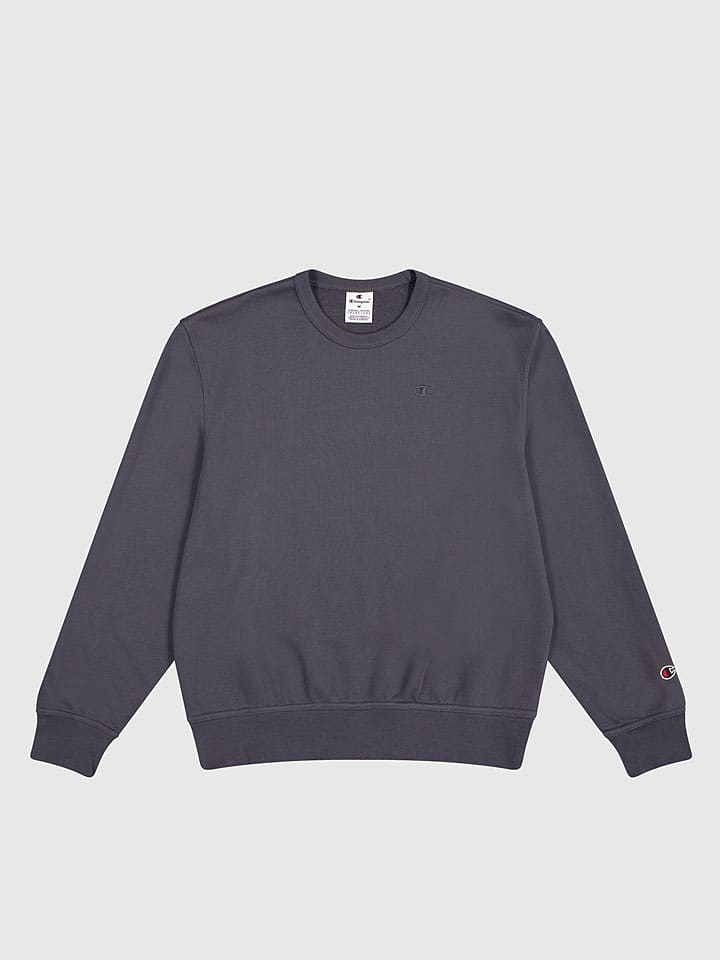 Champion Sweatshirt in Anthrazit günstig kaufen