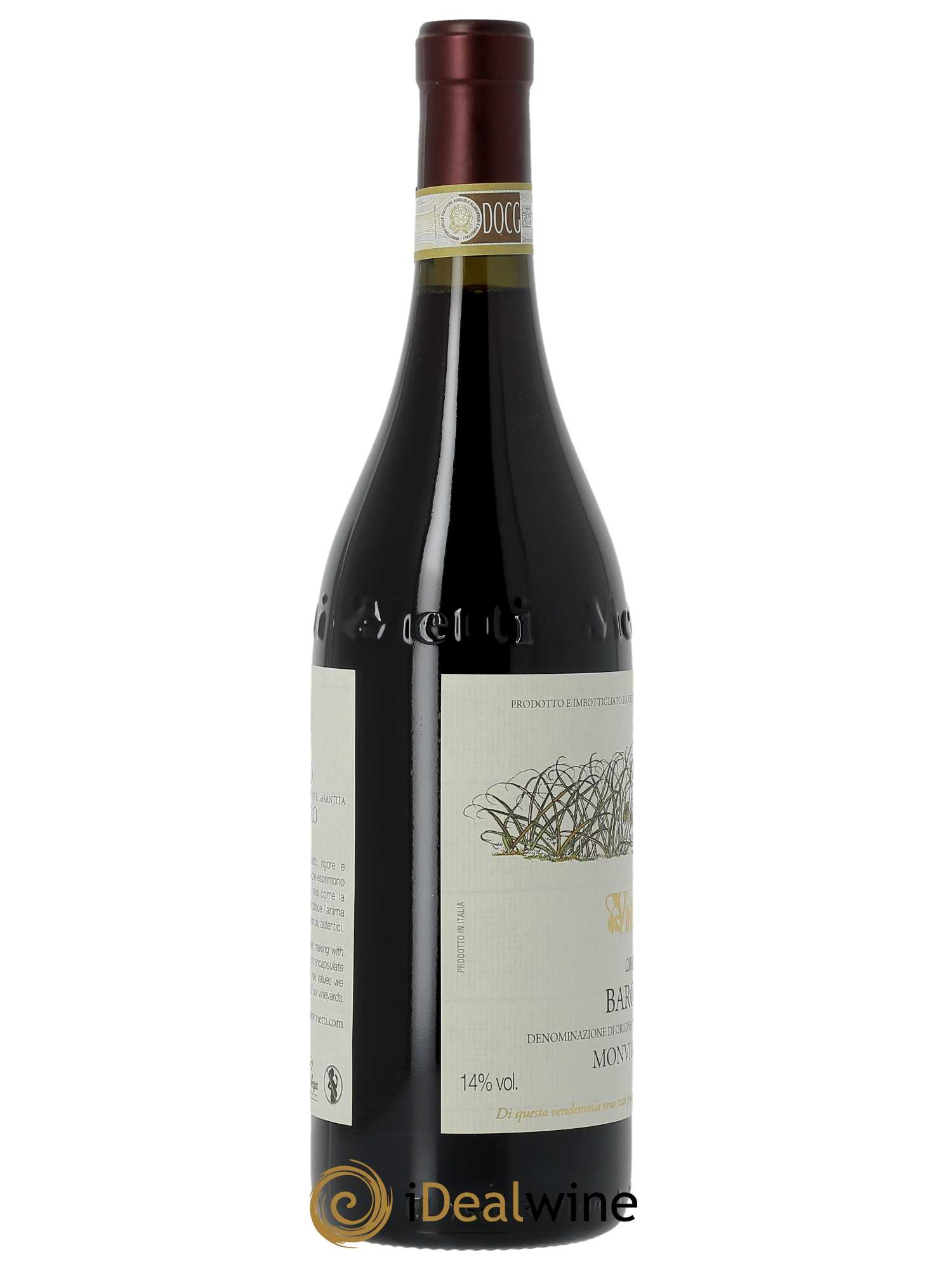Barolo DOCG DOCG Monvigliero Vietti  2019 - Lot de 1 Bouteille