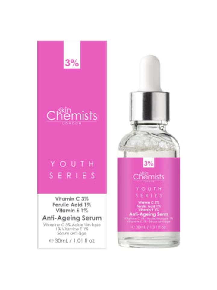 Skinchemists Anti-Ageing - Vitamin C 3%, Ferulasäure 1%, Vitamin E 1% 30ml günstig kaufen onesize