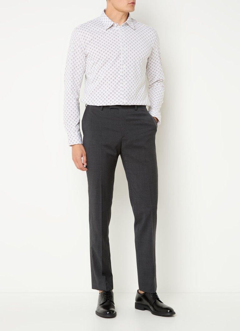 Camisa slim fit HUGO BOSS Roan com estampa