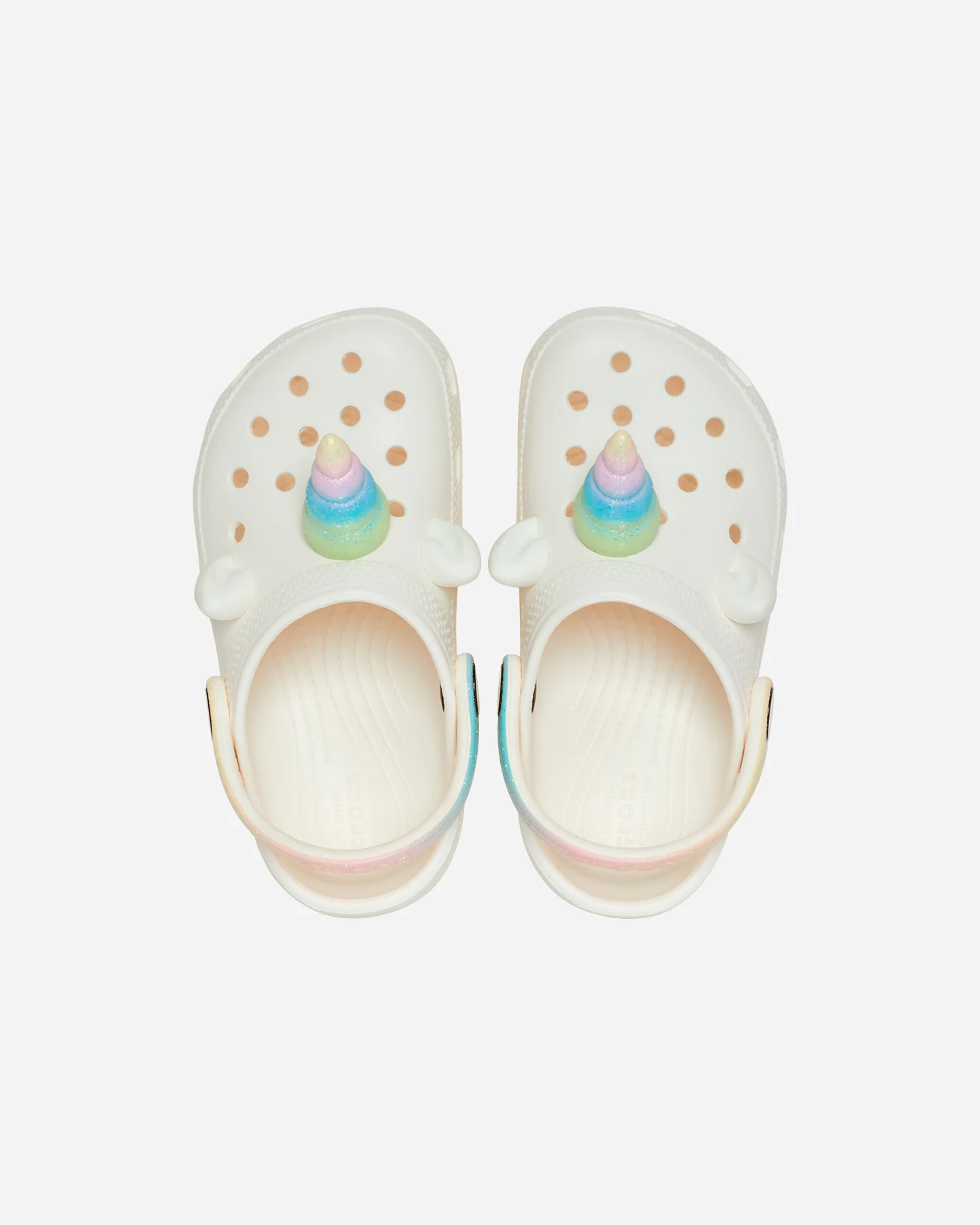 Sandały Crocs Classic Rainbow Unicorn Clog Jr CR.209701-CHAL