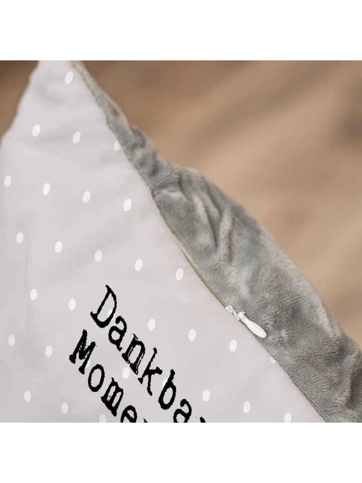 Mr. & Mrs. Panda Hundebett Maltipoo Moment mit Spruch in Grau Pastell günstig kaufen onesize